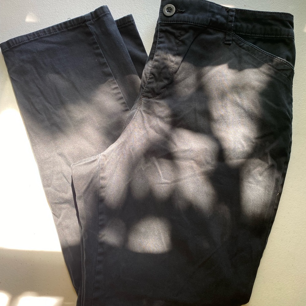 Black khaki dress pants